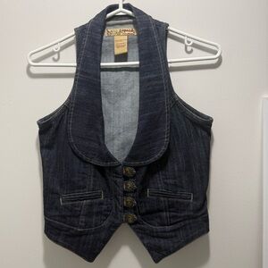 Liquid x Denim Vest Size XSmall